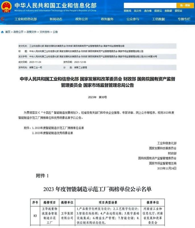 國 家級(jí)榜單,衛(wèi)華入選!